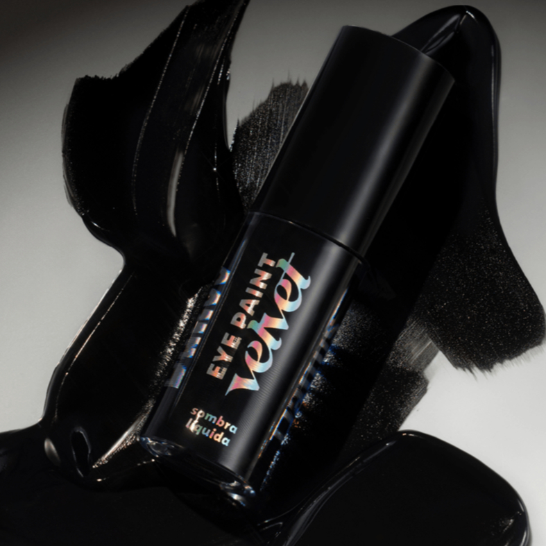 Sombra Líquida Eye Paint Velvet – Black Dailus em Oferta na Shopee