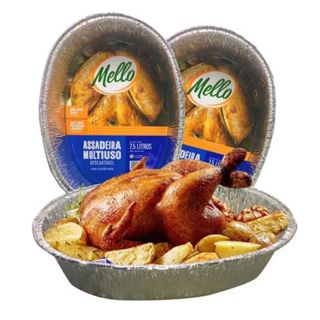 ASSADEIRA DESCARTAVEL DE ALUMNIO 7,5L em Oferta na Shopee