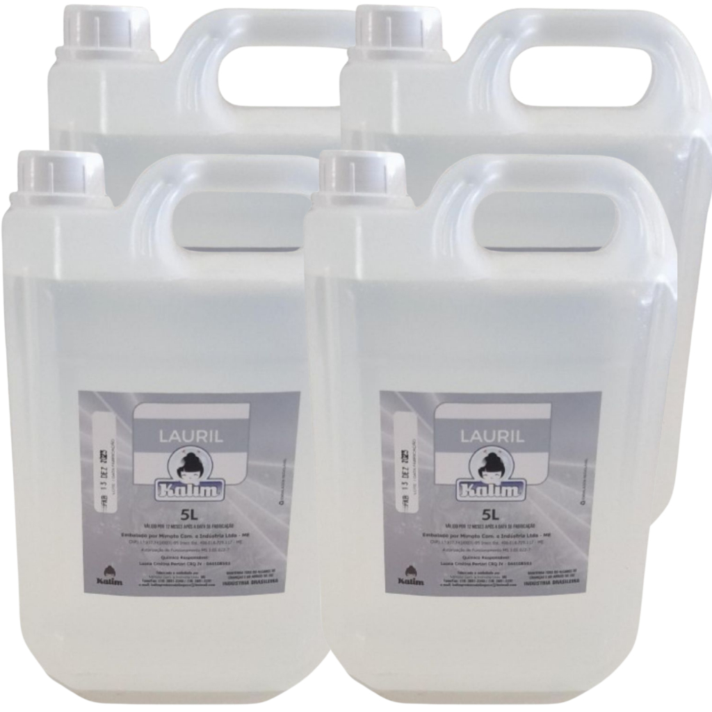 Lauril De 1ª Linha 20 Litros Alto Poder De Espuma Para Sabonete, Detergente, Sabão