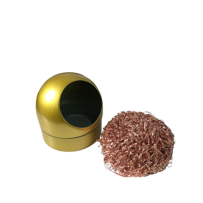 Suporte Esponja Metálica Limpeza Bico Ponta Ferro De Solda em Oferta na Shopee