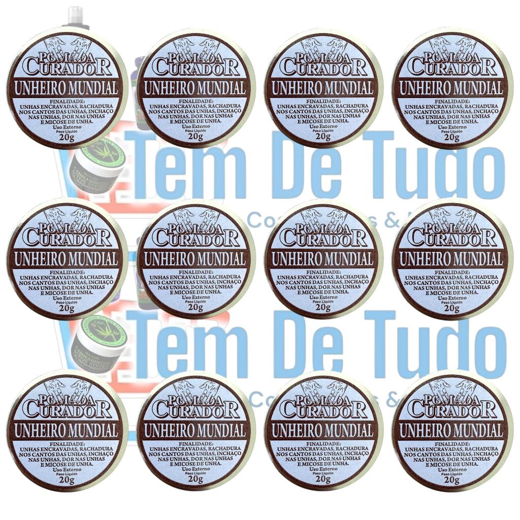 Pomadinhas em Latinhas de Unheiro Mundial - 20g (cada)