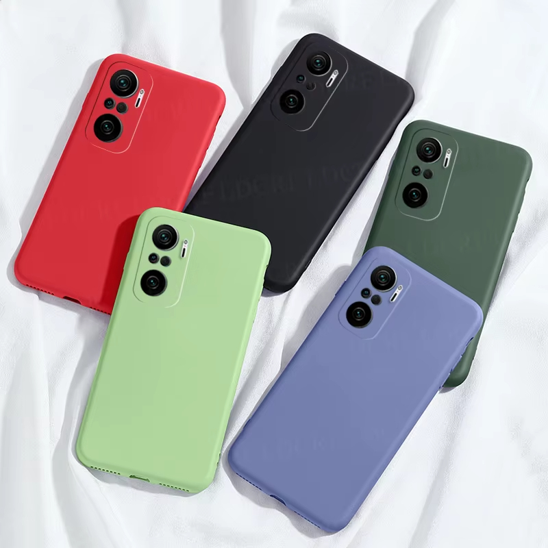 Capa Capinha Case Colorida Silicone Aveludada - Xiaomi Poco F3 em Oferta na Shopee