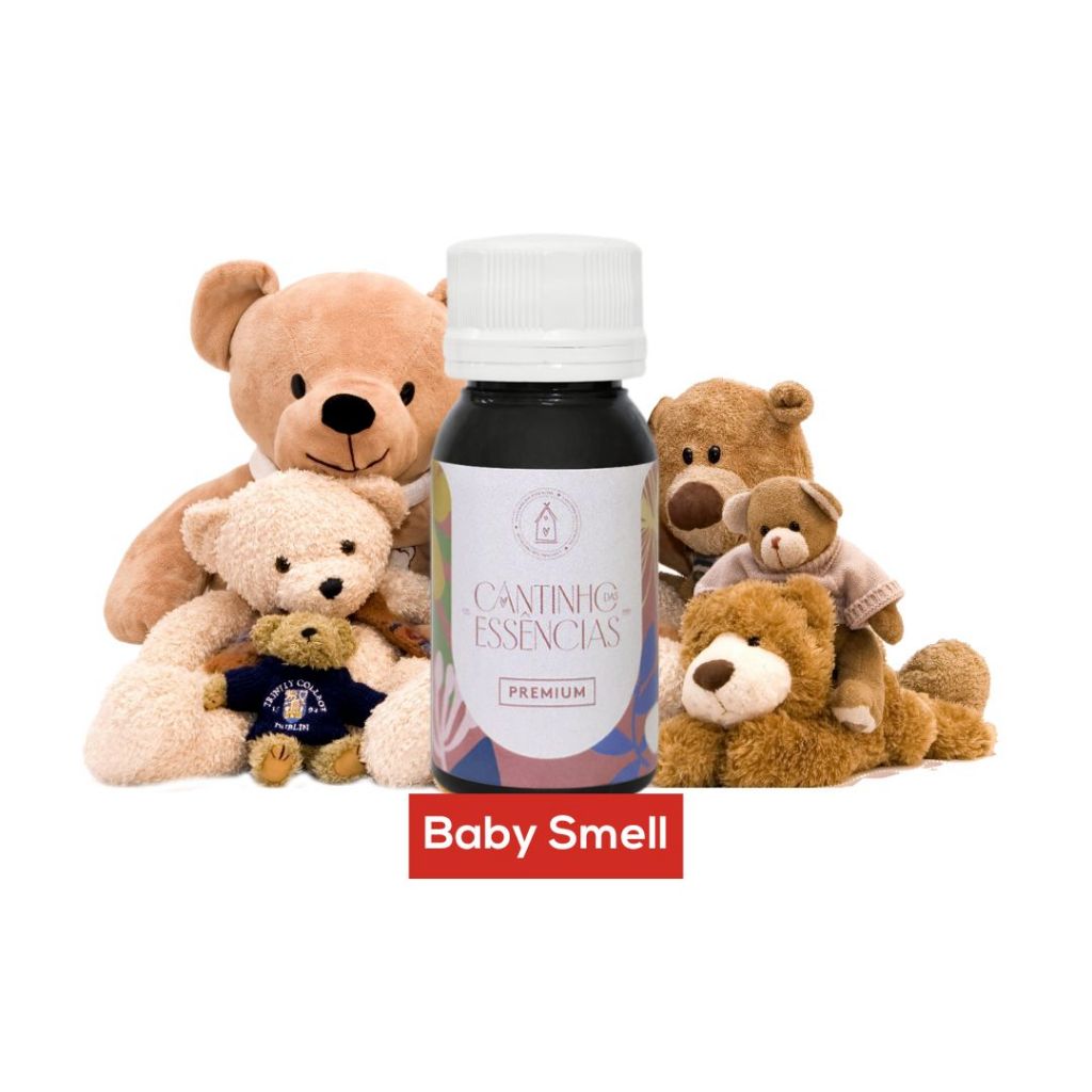 Essência Baby Smell 30g - Linha Premium. Para Aromatizador de Ambiente, Home Spray, Sabonetes e Cosméticos.