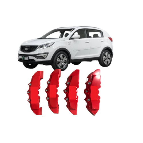 Capa Pinça De Freio Sportage 4 Peças + Cola Siliconada Envio Hoje