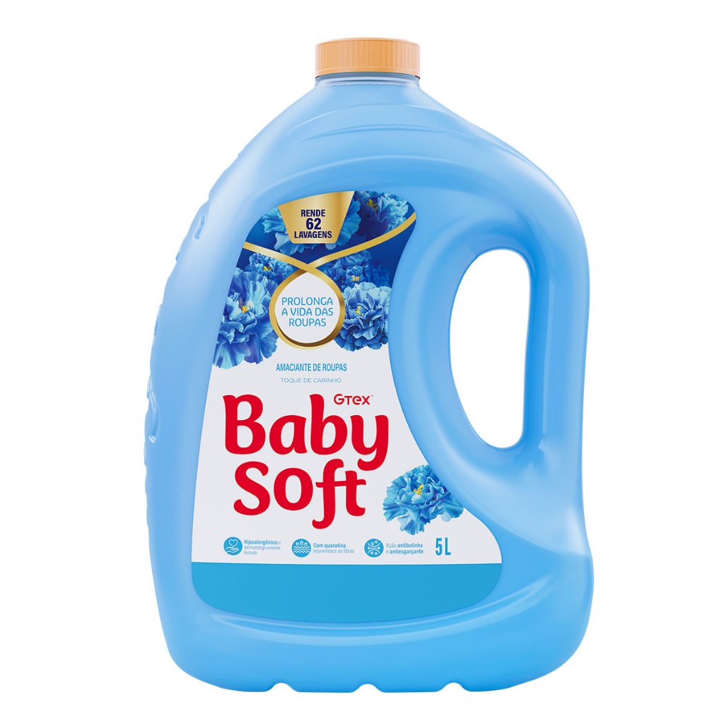 Amaciante Baby Soft Toque de Cuidado 5L