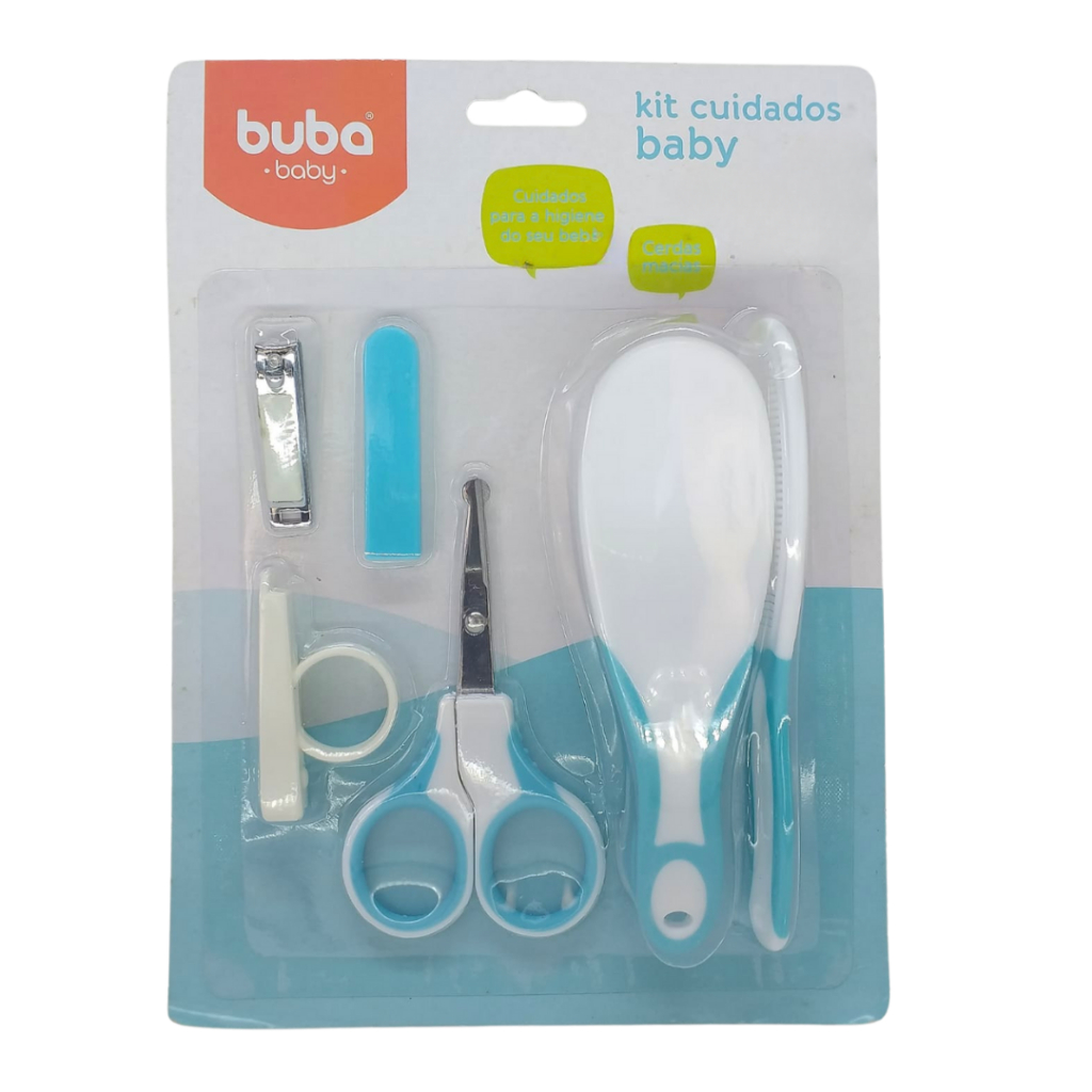 Kit Cuidados Para a Higiene do Bebê 5 Itens Buba Baby