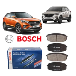 Pastilha Freio Dianteiro Original Bosch Hyundai Creta 2020