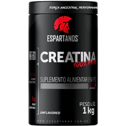 Creatina Monohidratada 100% Pura 1Kg - Espartanos