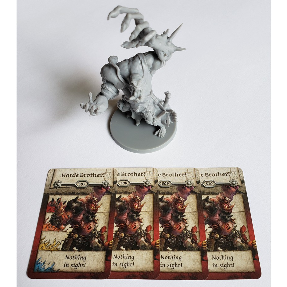 Horde Brother (Irmão da Horda) - Abomination | Abominação - Zombicide Black Plague / Green Horde Ks