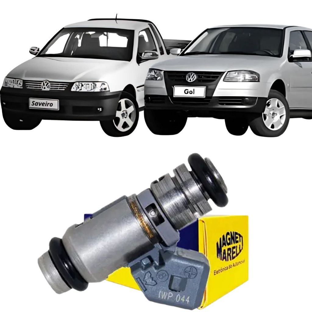 Bico Injetor de Combustível 04 Unidades - VW Gol Parati Saveiro Quantun - Magneti Marelli 50100802RI em Oferta na Shopee