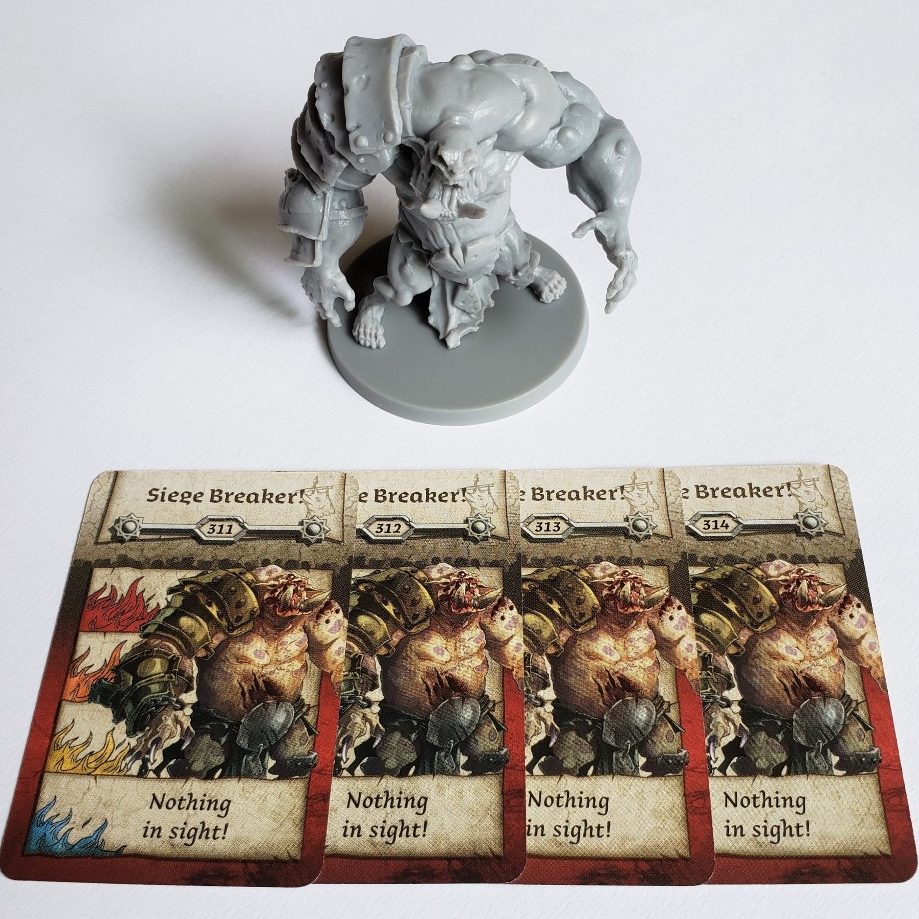 Siege Breaker (Destruidor de Armas de Cerco) - Abomination | Abominação - Zombicide Black Plague / Green Horde Ks