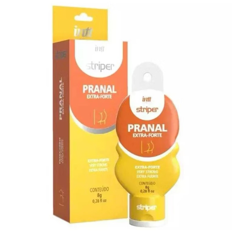 Gel Pranal Unissex 8g Extra forte Striper Anal Intt - Sex Shop