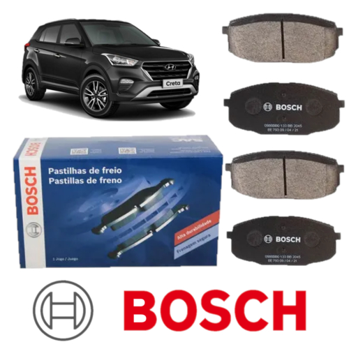 Pastilha Freio Dianteira Creta 1.6 2.0 Após 2017 Bosch