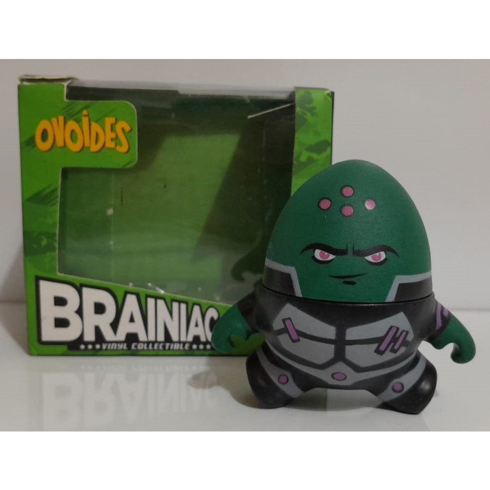 Boneco Ovóide do Personagem Brainiac - Smallville Super Homem - DC Comics
