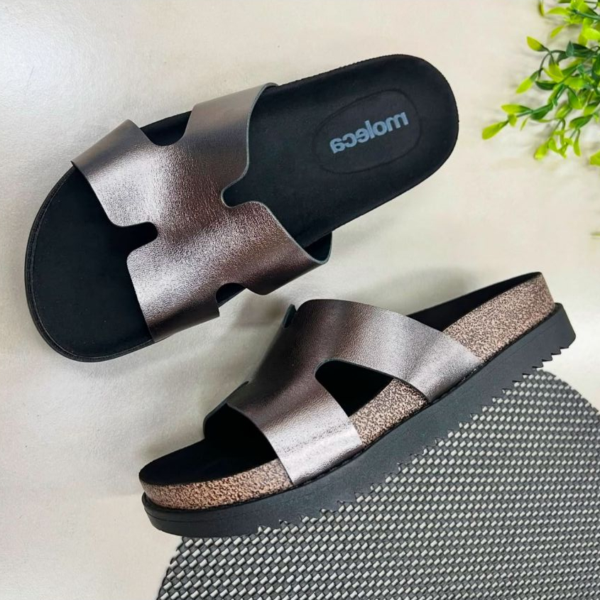 Sandália Moleca Tamanco Plataforma 5500.100