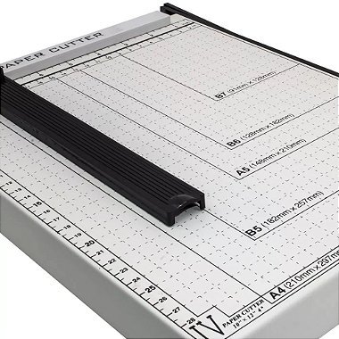 Guilhotina de Papel Corte Reto Preciso Base Metálica 30cm 10 Folhas - Lorben em Oferta na Shopee