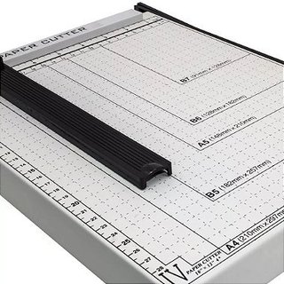 Guilhotina de Papel Corte Reto Preciso Base Metálica 30cm 10 Folhas - Lorben