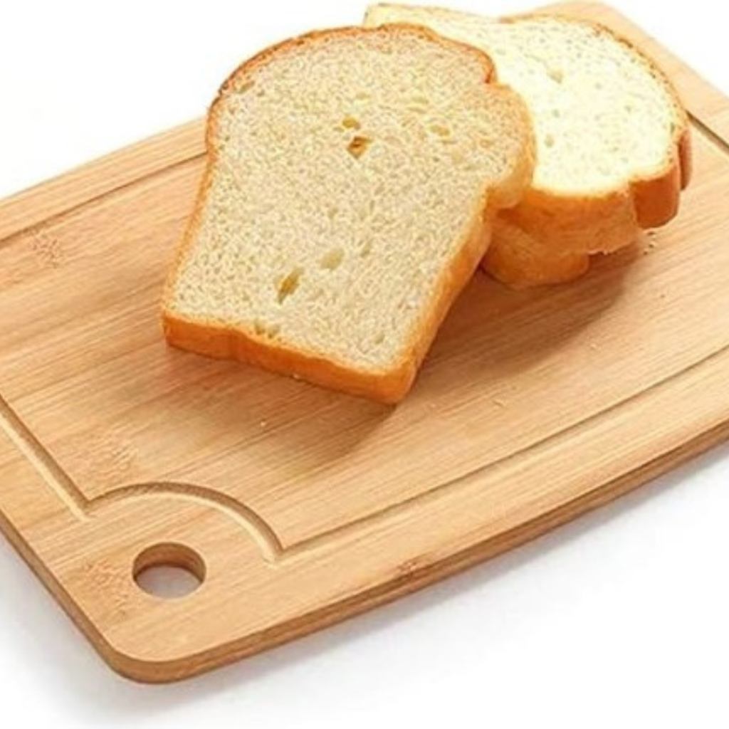 Tabua de Corte Multiuso em Bambu Ideal para Churrascos e Cozinha 34cmx24cm