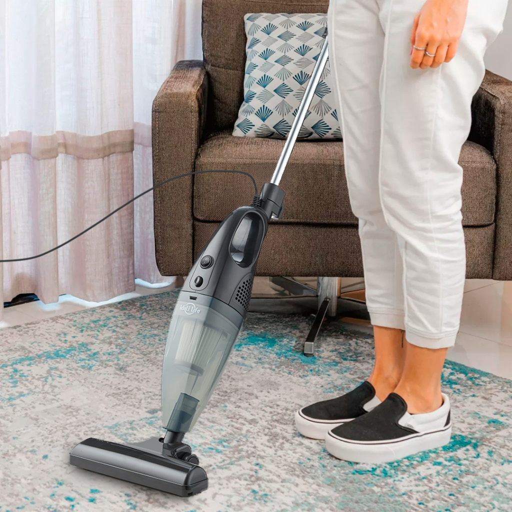 Imagem Aspirador de Pó Vertical Portátil Limpeza Manual Uso Domestico Sucção Forte 14000PA 127V