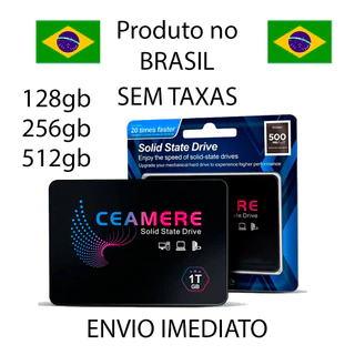 HD SSD 120GB 240GB 512GB CeaMere PRETO Sata3 NO BRASIL SEM TAXAS