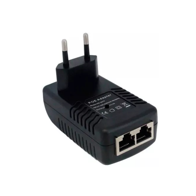Fonte Poe Compacta 24v 1a Access Point Roteador Rj45 Bivolt