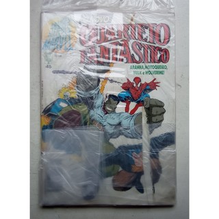 HQ Grandes Heróis Marvel Nº 45 - Ed. Abril - Quarteto Fantástico - 1994