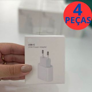 Fonte Carregadora Para iPhone Tipo C 20W USB Power Adapter em Oferta na Shopee