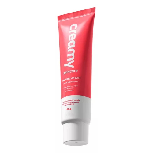 Hidratante Calmante Creamy Skincare 40g Aplicação Dia/Noite