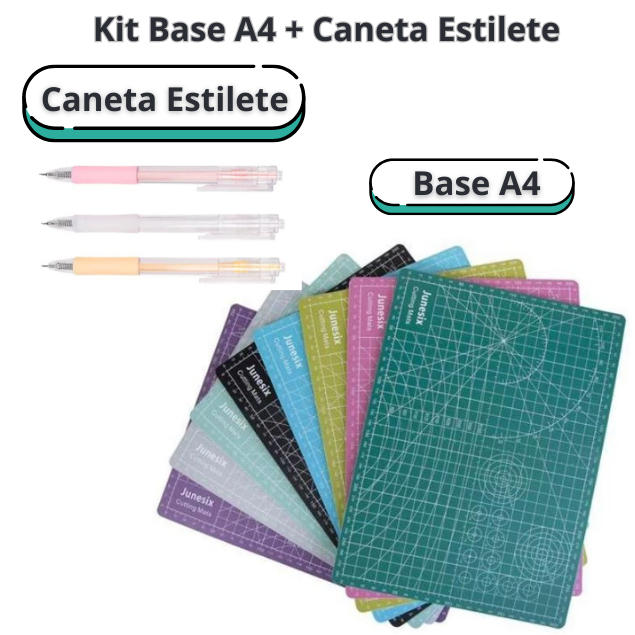 Base Para Corte De Mesa A4 Dupla Face Patchwork Artesanato em Oferta na Shopee