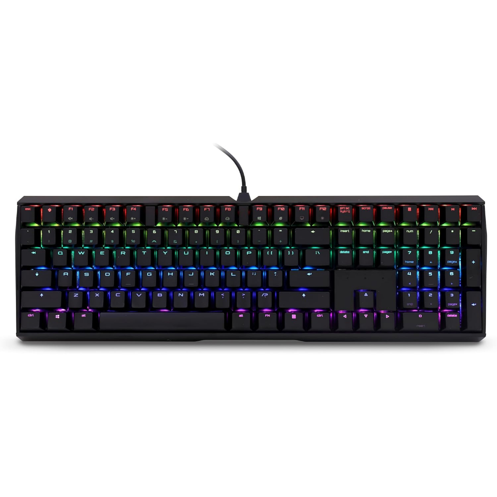 Teclado Gamer Mecânico 100% 3.0 Preto RGB - Cherry