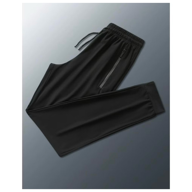 Calça Jogger Preta Masculina Dry Fit Elastano Com Fitas Esportiva Pratica Dia A Dia Resistente Moderna Pronta Entrega