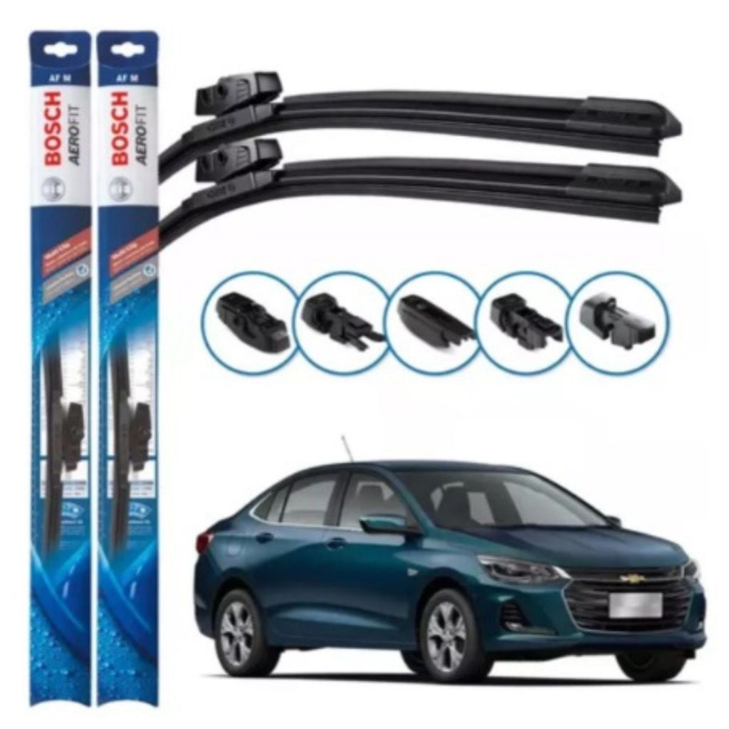 Palheta Limpador GM Prisma 2019 A 2024 Para-Brisa original Bosch Fácil Instalação Limpador Rodinho
