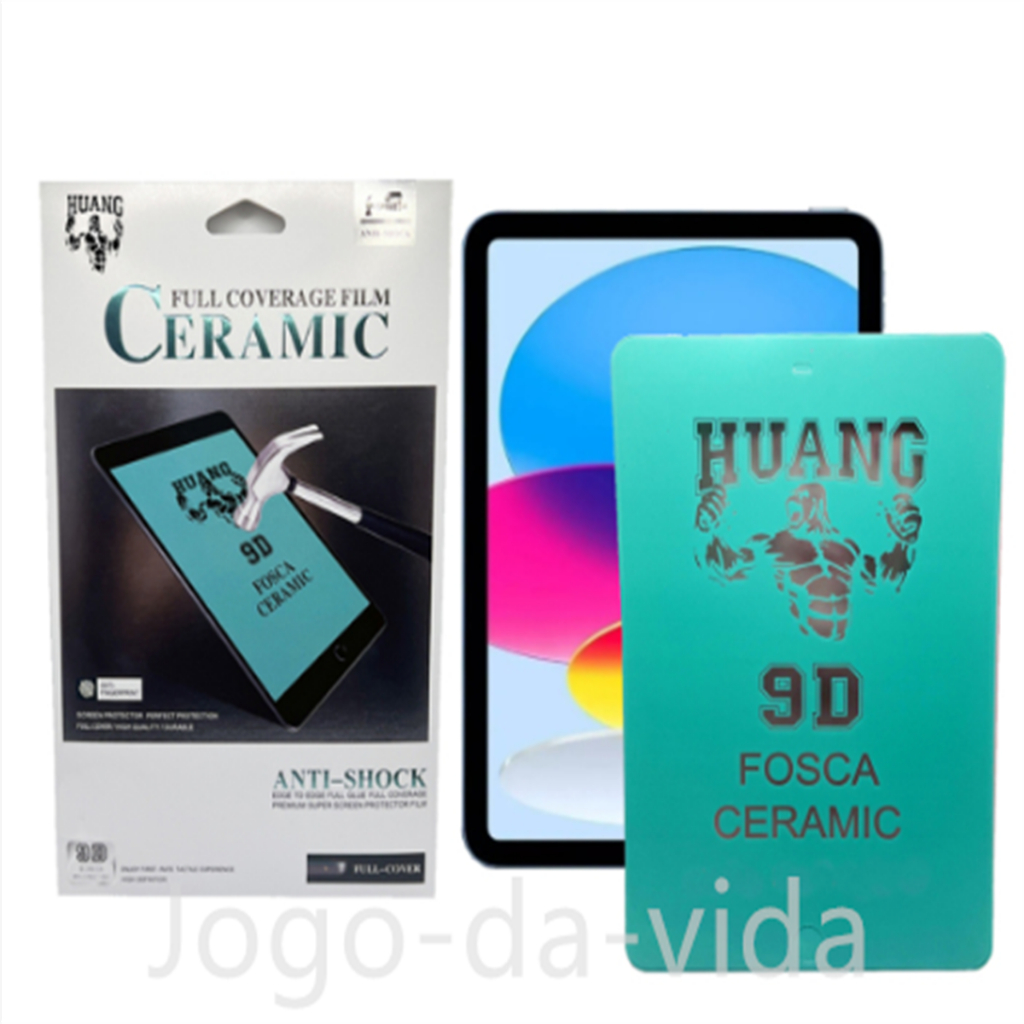 Película ceramica fosca 9D a prova d agua anti- impressao digital  Para Samsung 