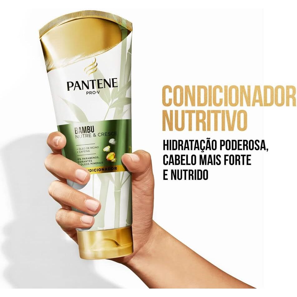 Condicionador Pantene 250ml Bambu Nutre E Cresce