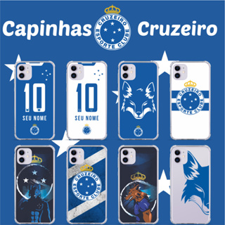 Capinha Personalizada Cruzeiro Variadas (Escolha a Sua) em Oferta na Shopee