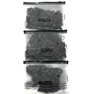 Kit 500 Elastico de cabelo Com Bolsa borrachinha/liguinha rabico de cabelo silicone infantil
