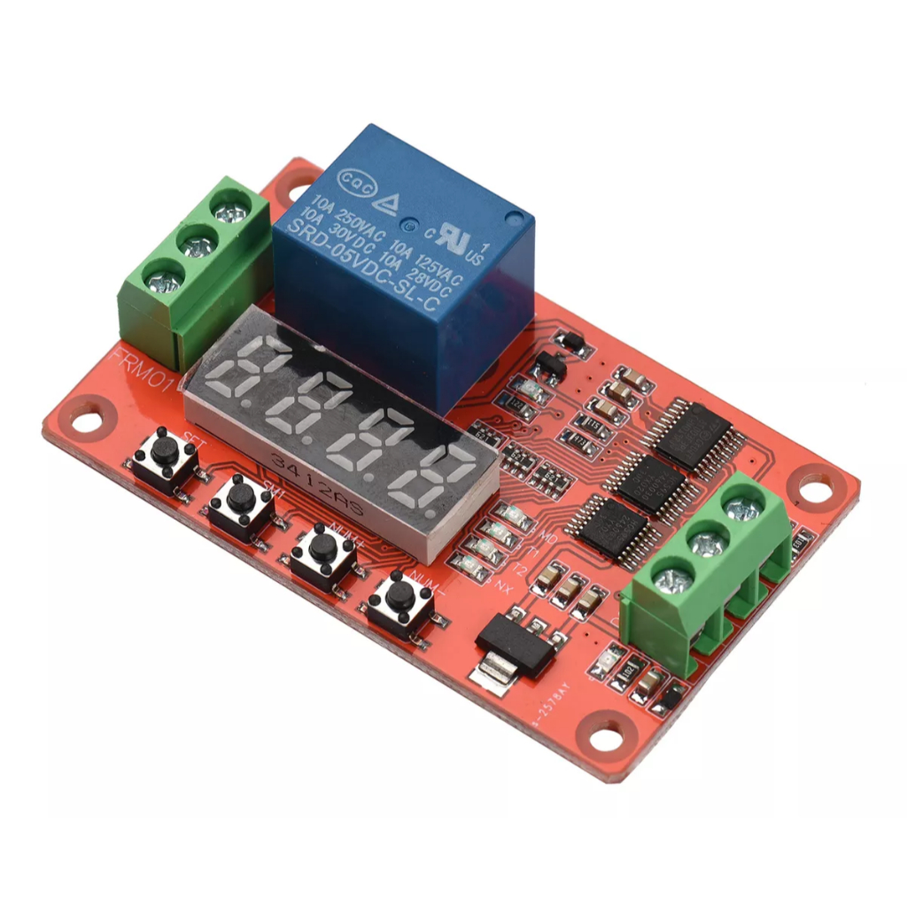 Controle De Relé Multifuncional: Tempo, Atraso, Ciclo, Arduíno, Raspberry, PIC Esp32