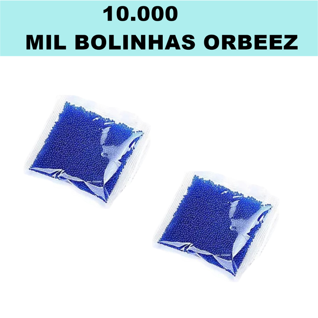 10.000 Bolinhas de gel Orbeez Brinquedo Decoração