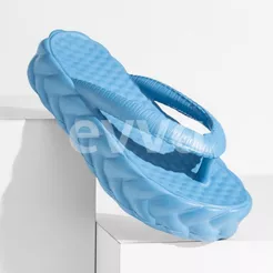 Chinelo Feminino Plataforma trançado corda Anabela Salto Muito Leve 100% em EVA