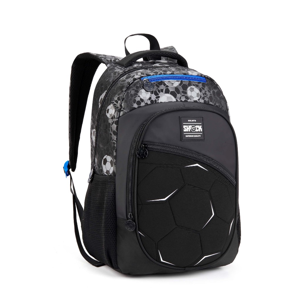 Mochila Escolar Infantil Masculina Shock Futebol/Basquete - Seanite em Oferta na Shopee