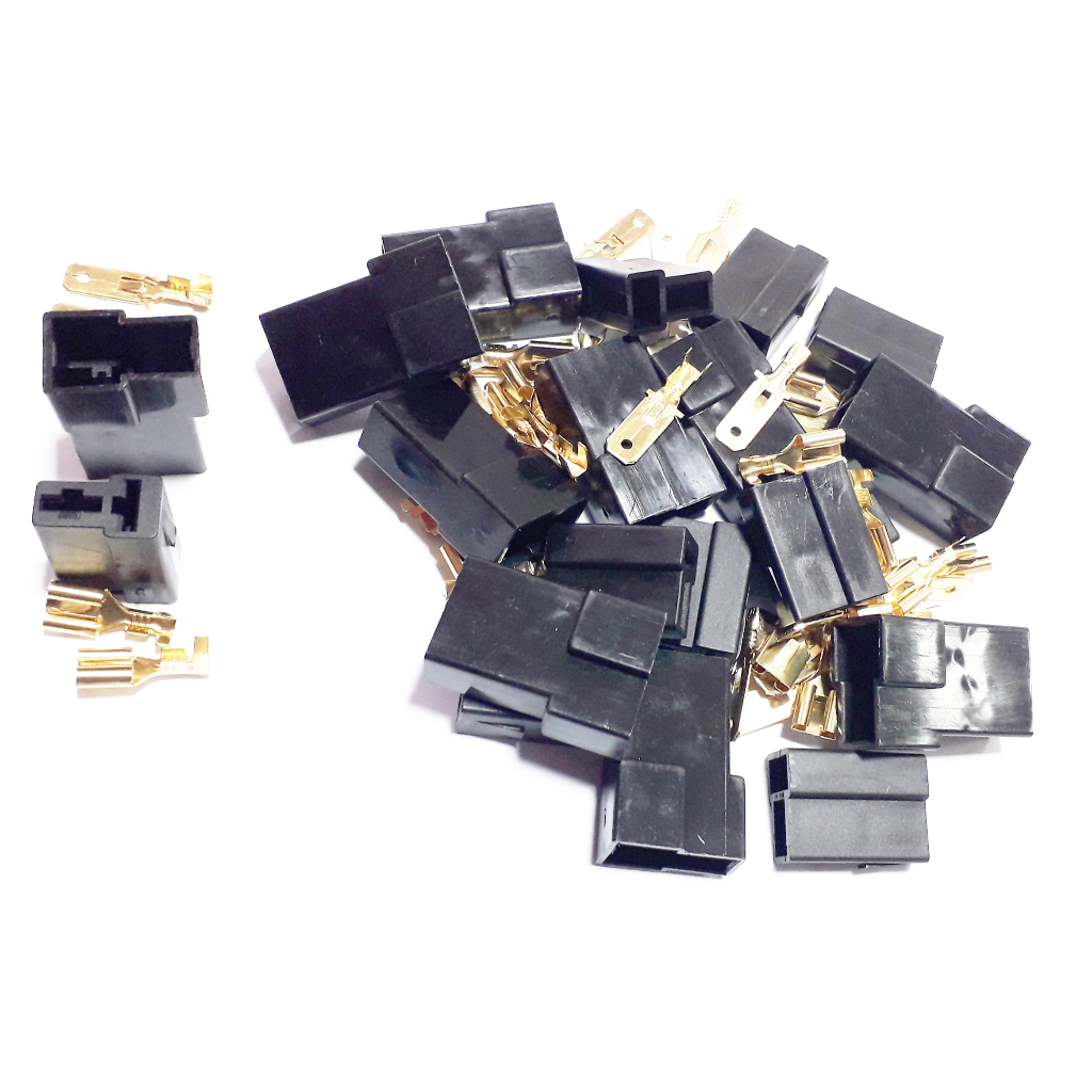 kit conector 2 vias macho e fêmea  kit com 2,  4, 5 e 10 conjuntos