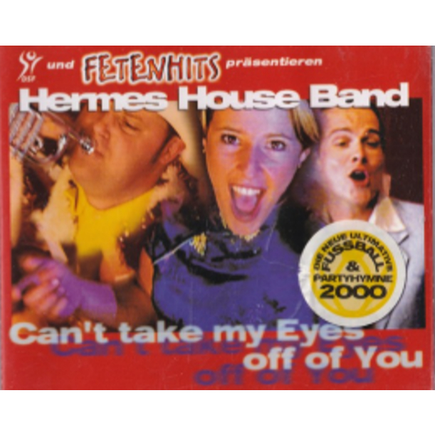 CD SINGLE HERMES HOUSE BAND CANT TAKE MY EYES OFF OF YOU