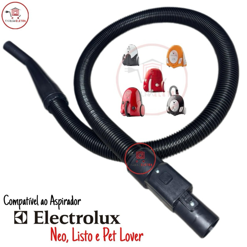 Mangueira para Aspirador de Pó Electrolux Neo09 Neo10 Neo11 Neo12 / Listo e Pet Lover