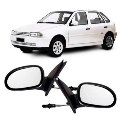 Retrovisor Gol Parati G2 Bola 96 97 98 99 4 Portas C/Controle Unidade ou Par