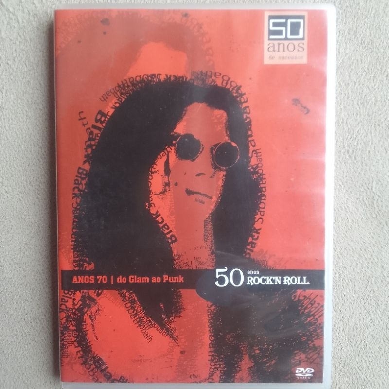 Dvd Anos 70 Do Glam Ao Punk - 50 Anos Rock'n Roll