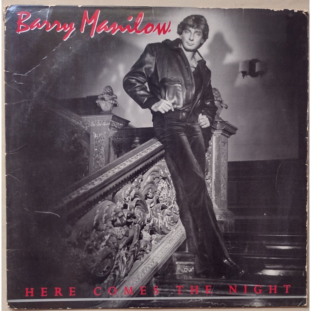 LP BARRY MANILOW HERE COMES THE NIGHT 1982 COM ENCARTE IMPORTADO USA VINIL