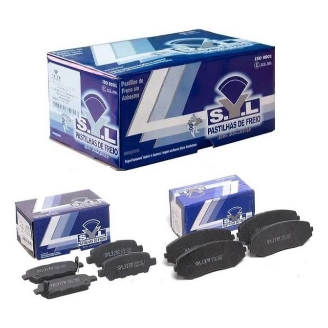 Pastilhas Dianteira Traseira Grand Vitara 2010 2011 2012 2013 2014 2015