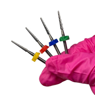 Broca De Tungstênio Ponta Agulha Comprida Para Acabamento/Limpeza Da Unha Natural em Oferta na Shopee