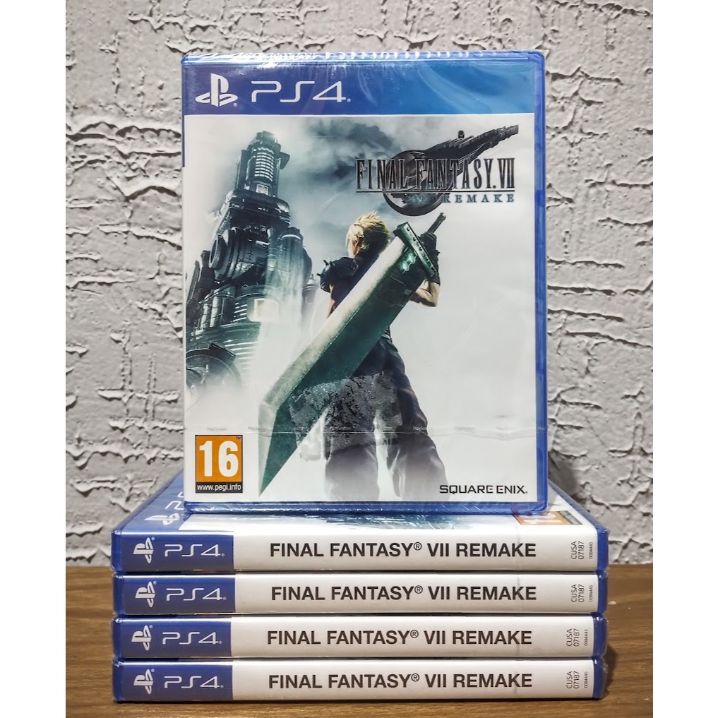 Final Fantasy VII Remake - Ps4 - Lacrado