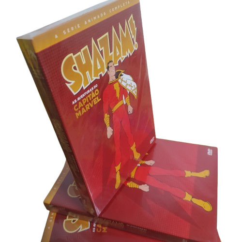 Shazam Capitão Marvel Serie Desenho 2 DisCos Lacrada Nova ORIGINAL